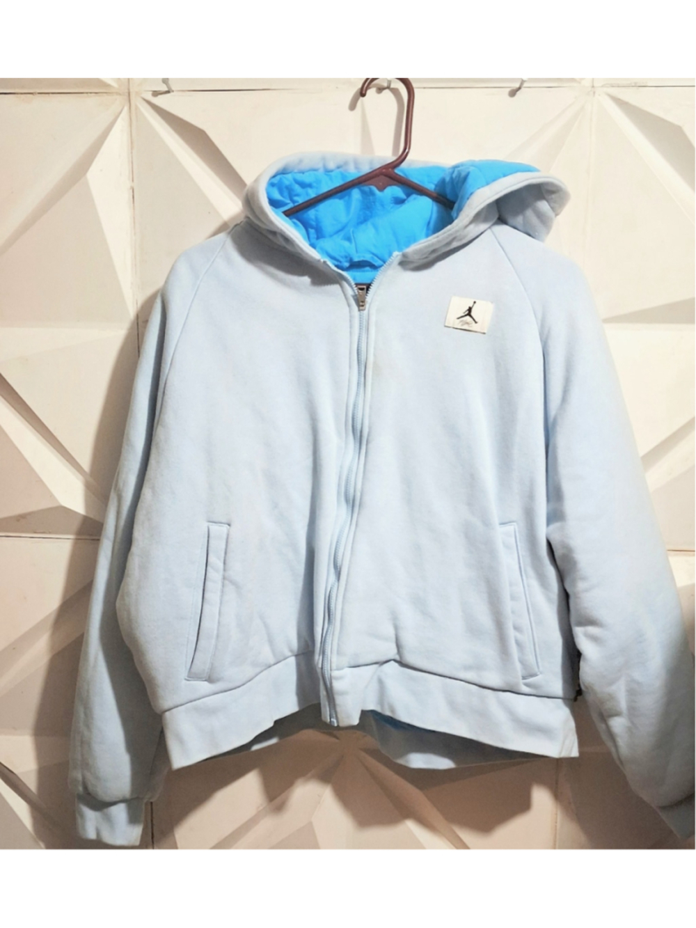 Women's Jordan Full-Zip Sweatshirt Hoodie Large. Jordan Unreleased Sample